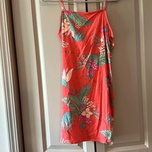 Tropical sundress- size large from Target- NEVERWORN